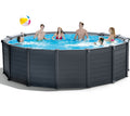 Intex Schwimmbad-Graphitplatte 478 x 124 cm