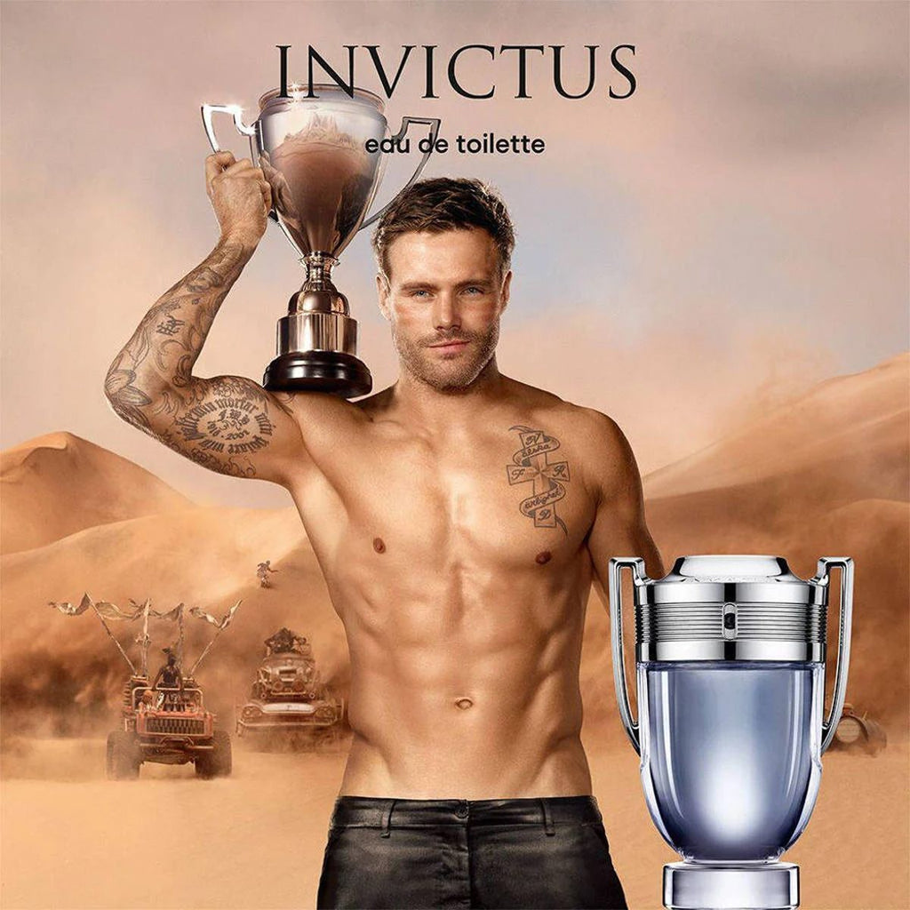 Paco rabanne eau de toilette spray invictus 50ml heren