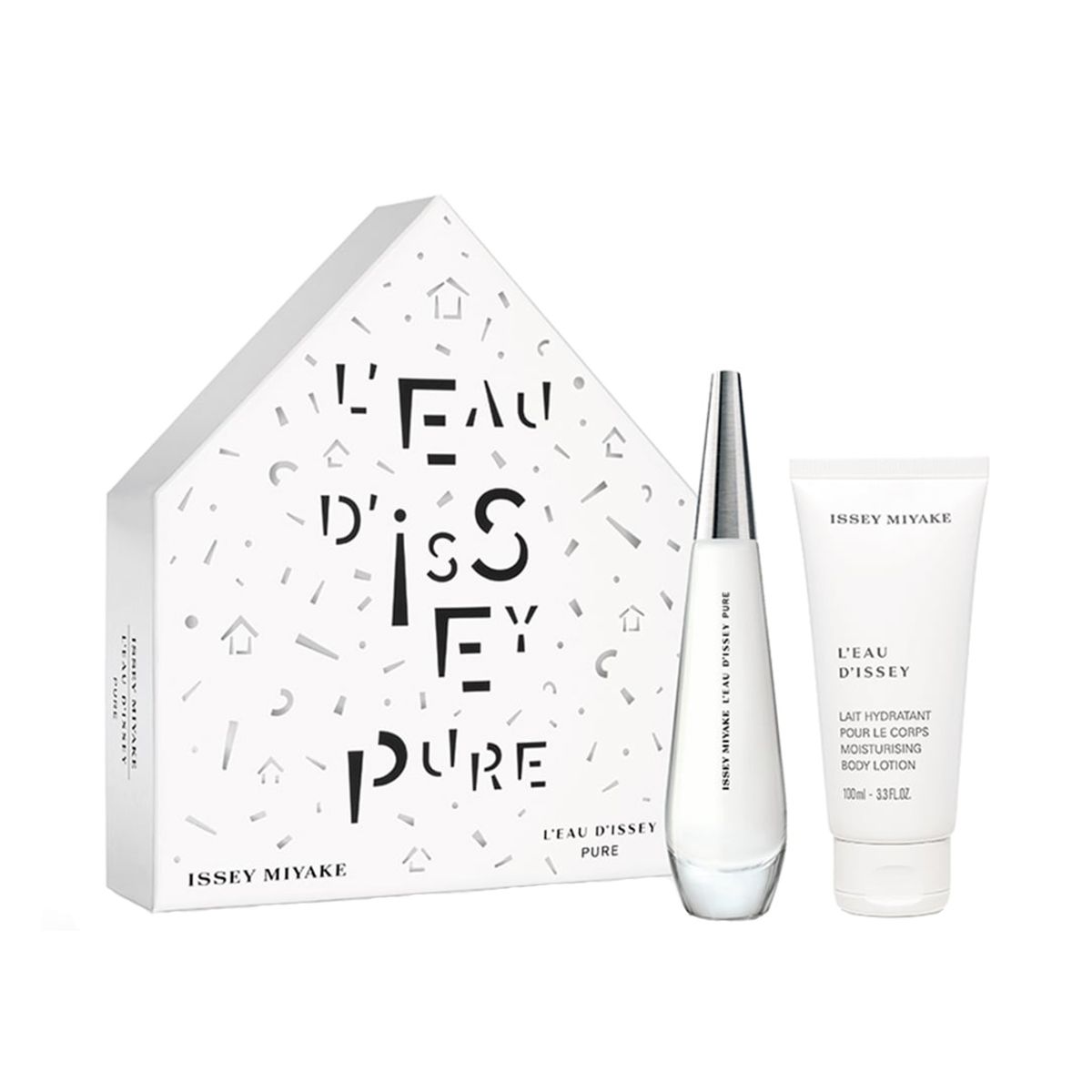Issey miyake geschenkset l'eau d'issey femme eau de toilette spray 50ml + bodylotion 100ml dames