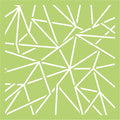Kaisercraft • designer template 15.2x15.2cm geo lines