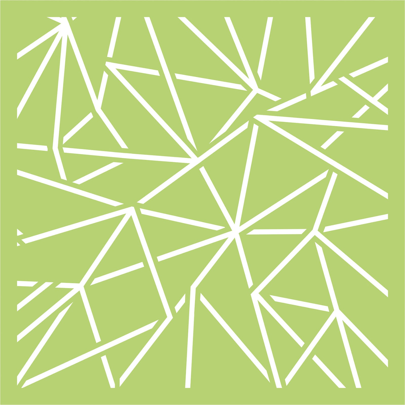 Kaisercraft • designer template 15.2x15.2cm geo lines