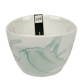J-line schaaltje marmer blauw ø9x6cm