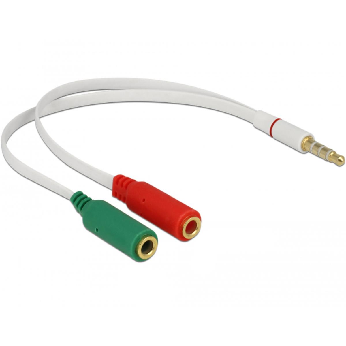 Abi aux splitter - microfoon en audio