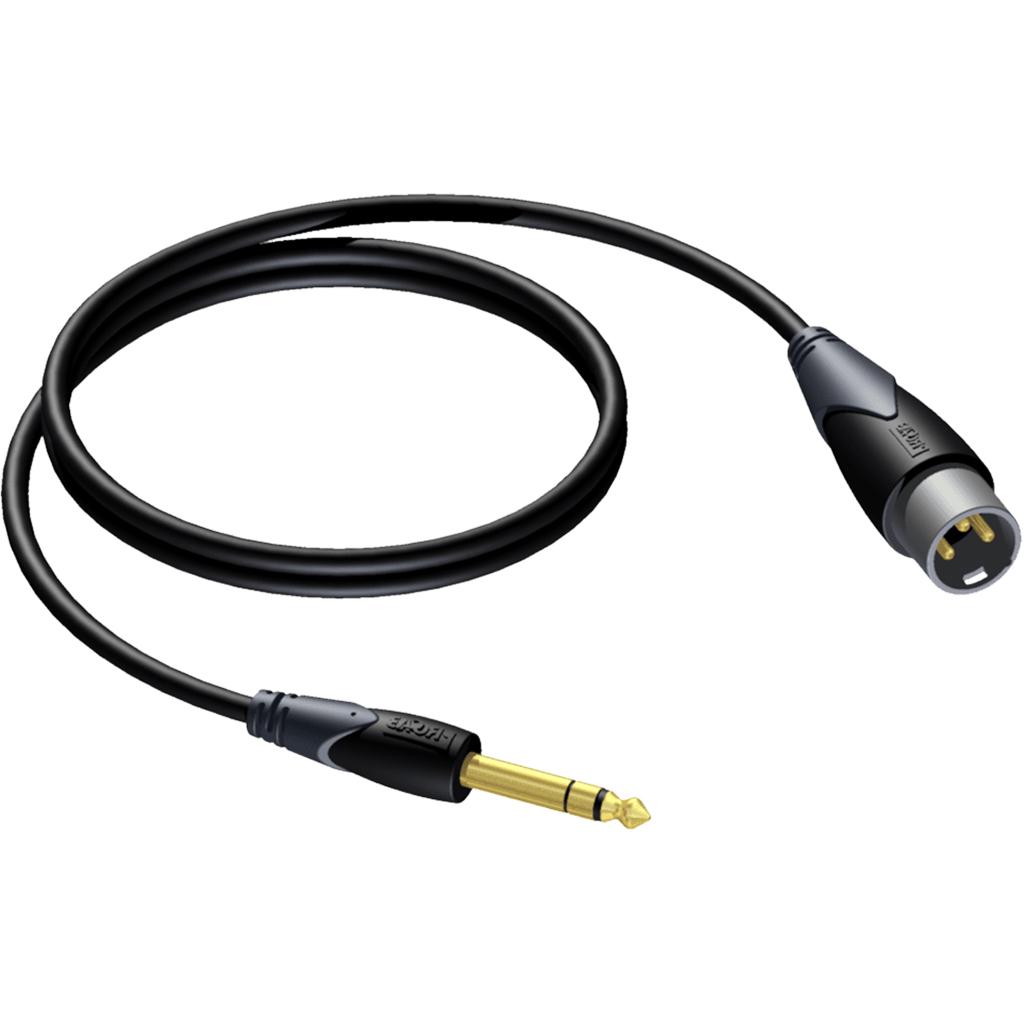Aux naar xlr kabel