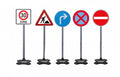 Jamara Verkeersborden groot 5-delig 81 cm