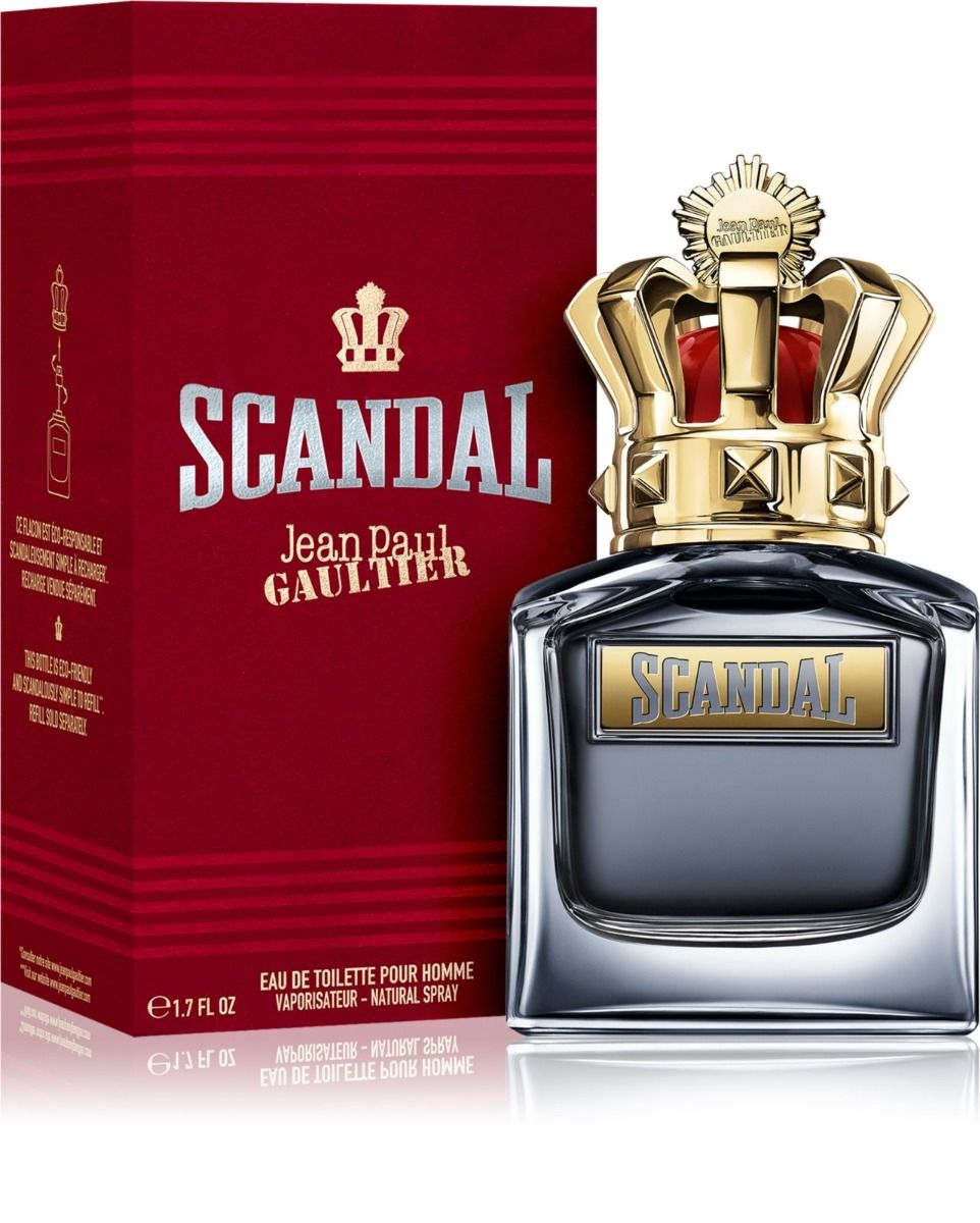Jean paul gaultier eau de toilette spray scandal 50ml heren