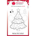 Woodware • festive fuzzies clear singles stempel christmas tree