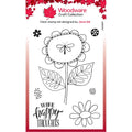 Woodware • clear singles stempel set petal doodles happy thoughts
