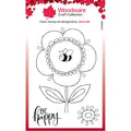 Woodware • clear singles stempel set petal doodles be happy