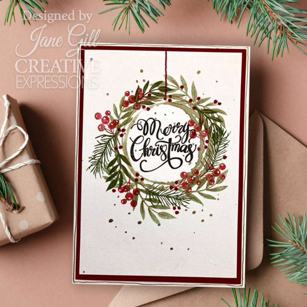 Woodware • paintable baubles clear singles stamps big circle