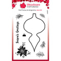 Woodware • paintable shapes clear singles stamps fancy drop
