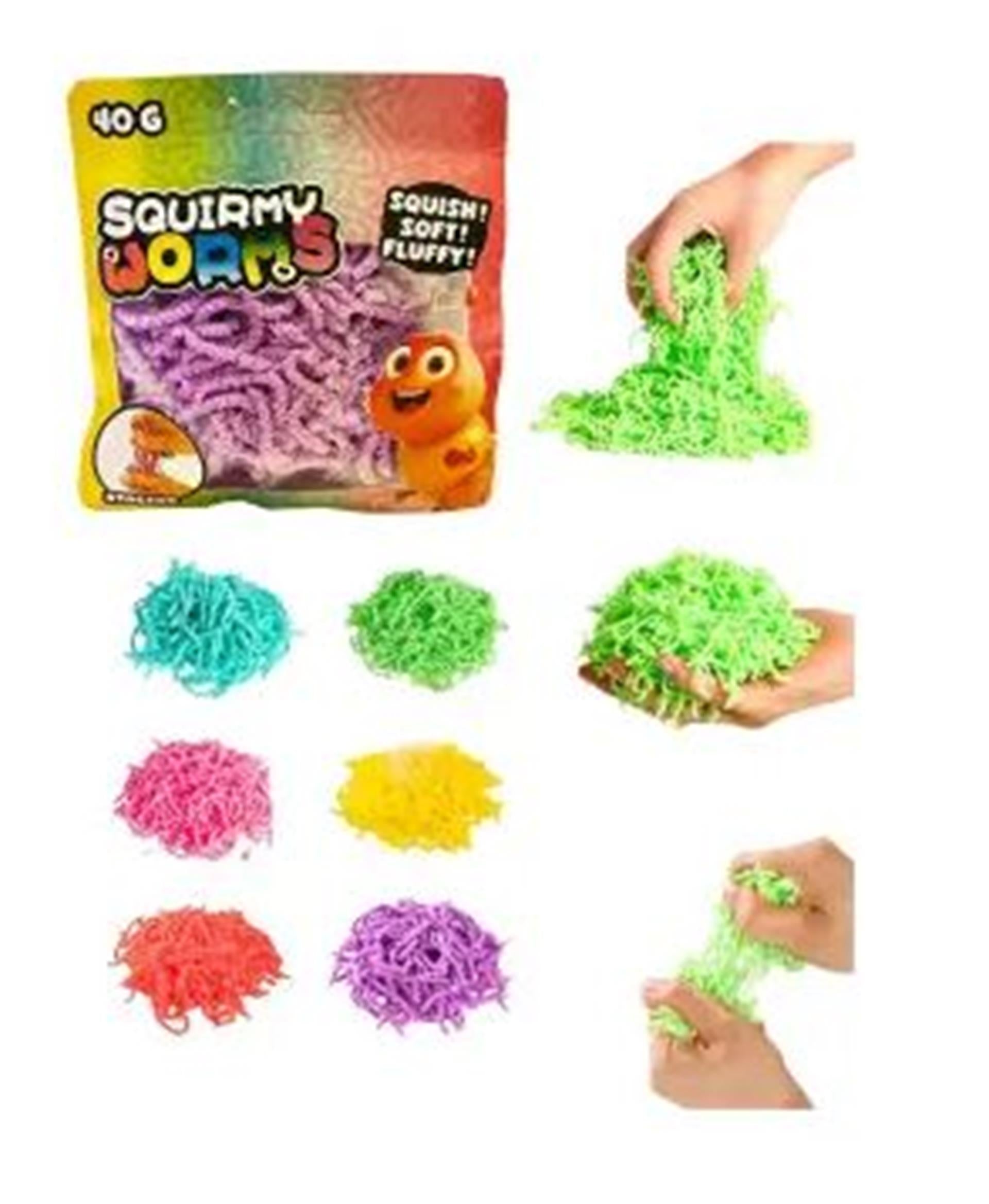 Johntoy quirmy worms color - 40gr.
