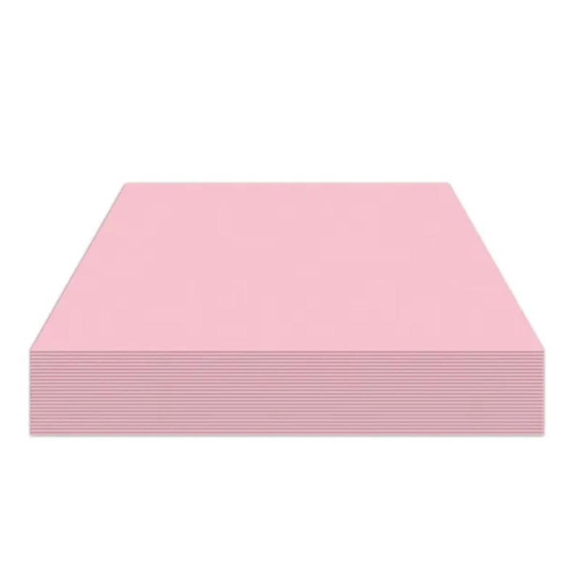 Kangaro fotokarton - 50x70cm - 300 gram - roze - pak 25 vel - k-0045-526