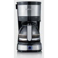 Severin koffiezetapparaat 4-kops 750w rvs zwart