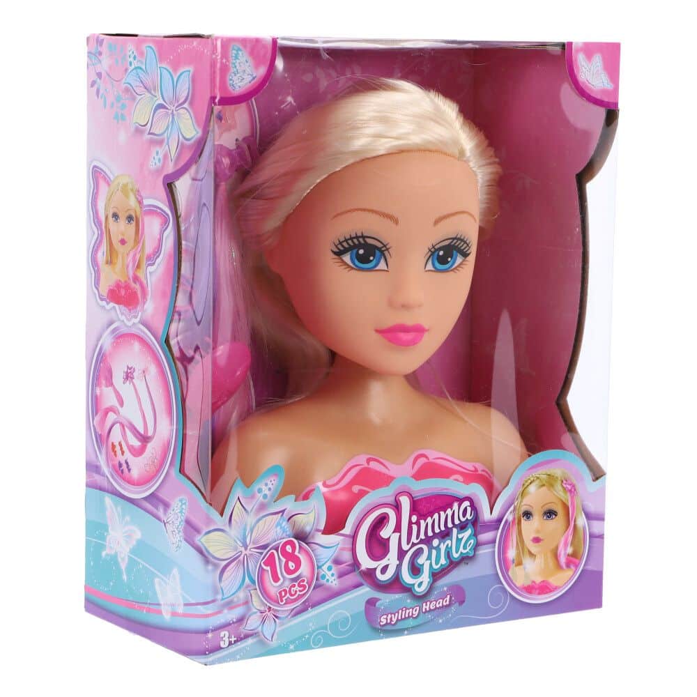 Otto Simon Glimma Girlz Kapkop, 22 cm groß und 18-teilig