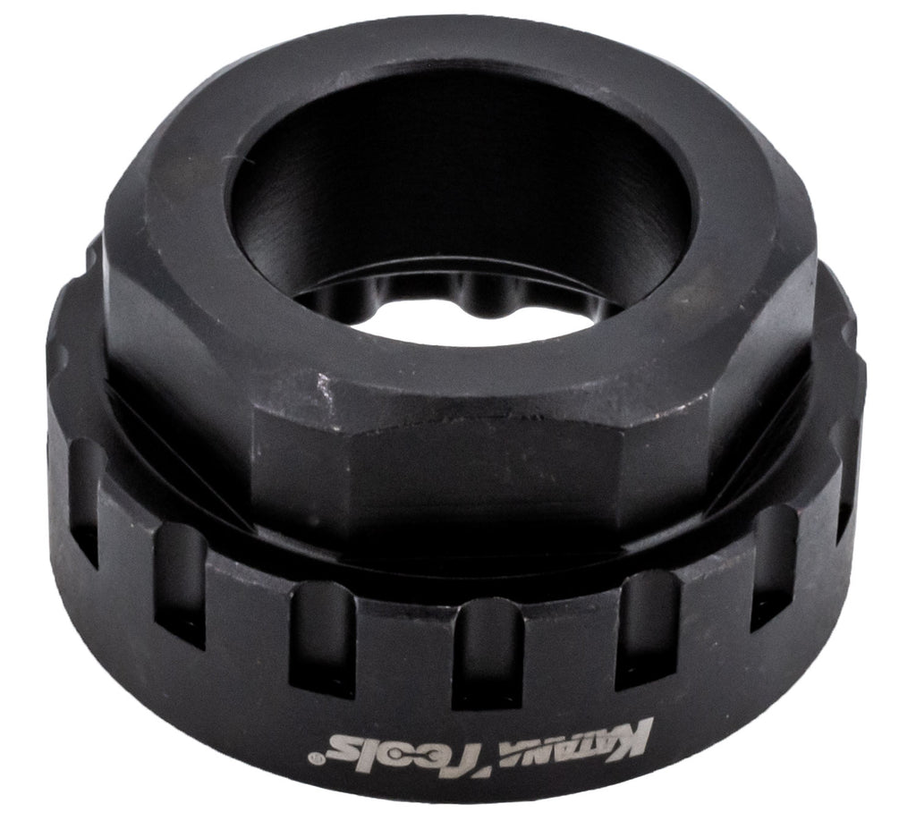 Katana lrt-6 tool for shimano 12-speed crank lock ring bottom bracket