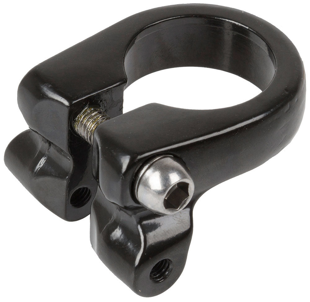 Katana seat clamp with luggage carrier fixation