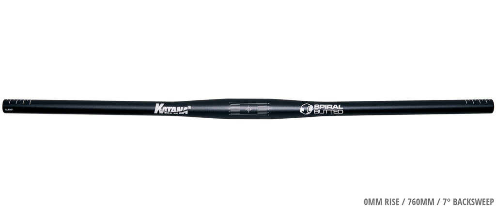 Katana spiral butted riser bar 31.8mm handlebar