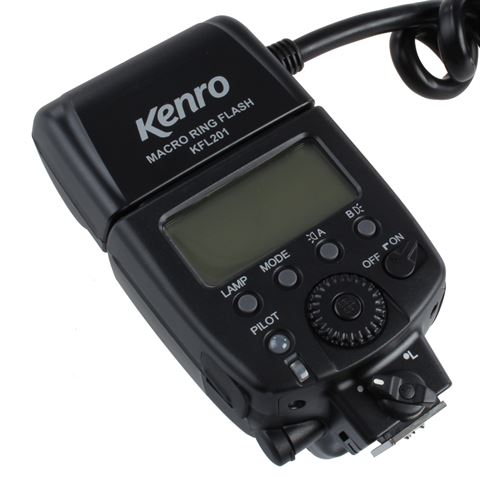 Kenro ttl macro ringflitser kfl201n voor nikon