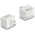 Usb c naar 2‑pins aansluitblok keystone