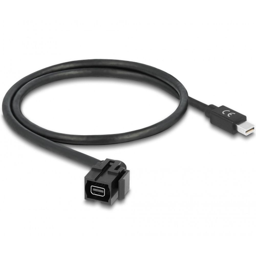 Mini displayport keystone