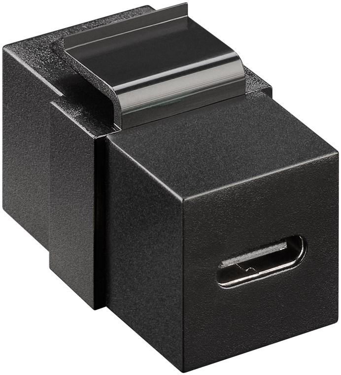 Keystone-module usb-c connector