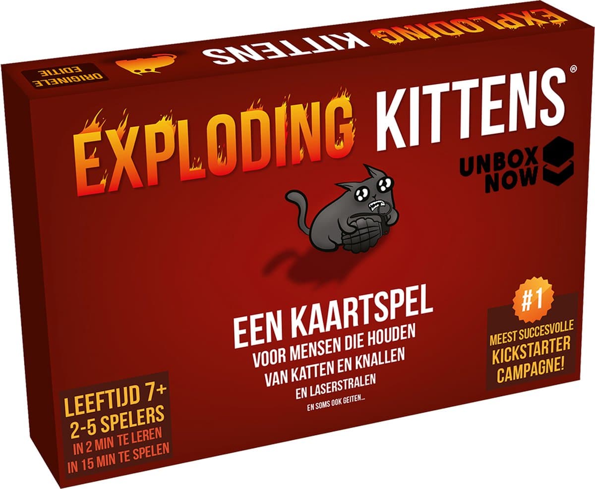 Exploding kittens nl kaartspel