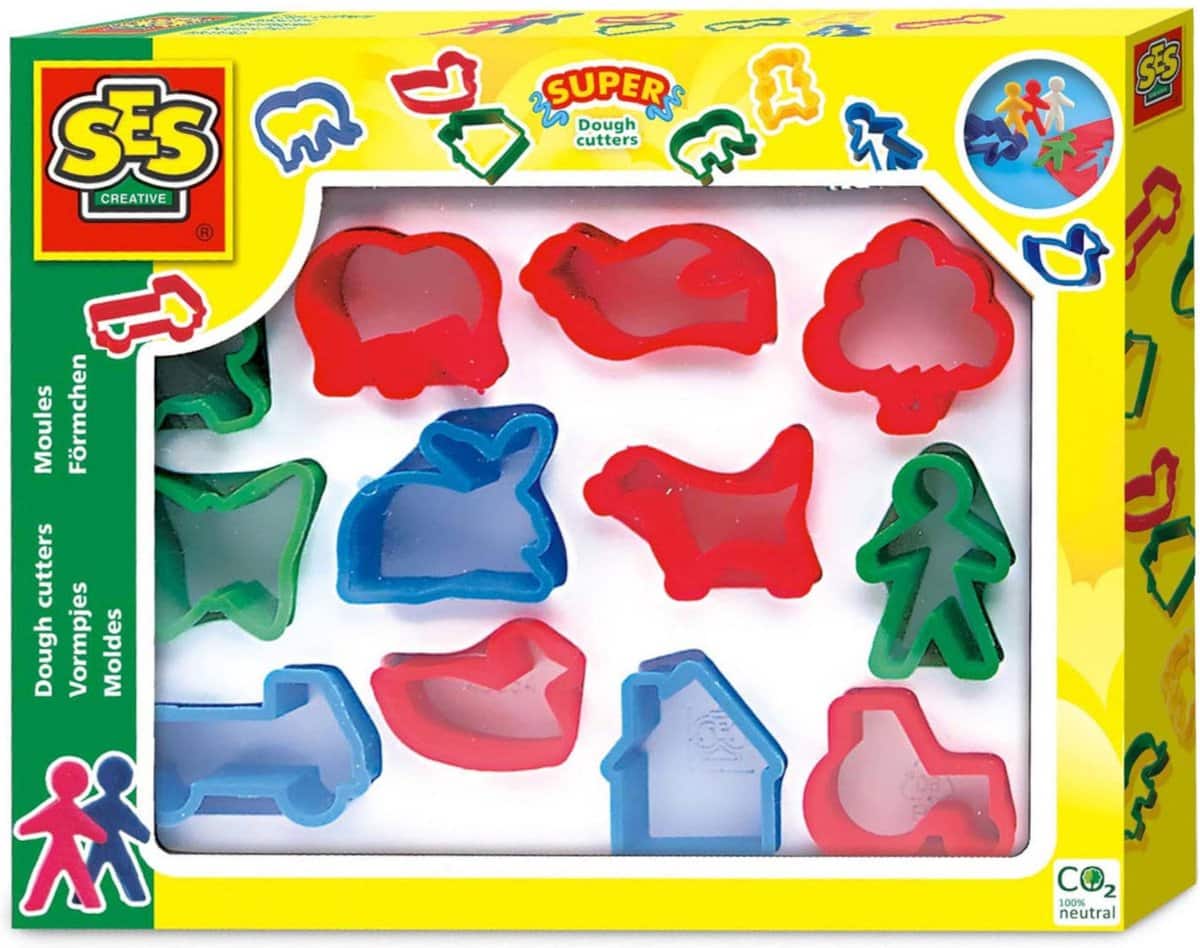 Ses kleivormpjes, 12 stuks