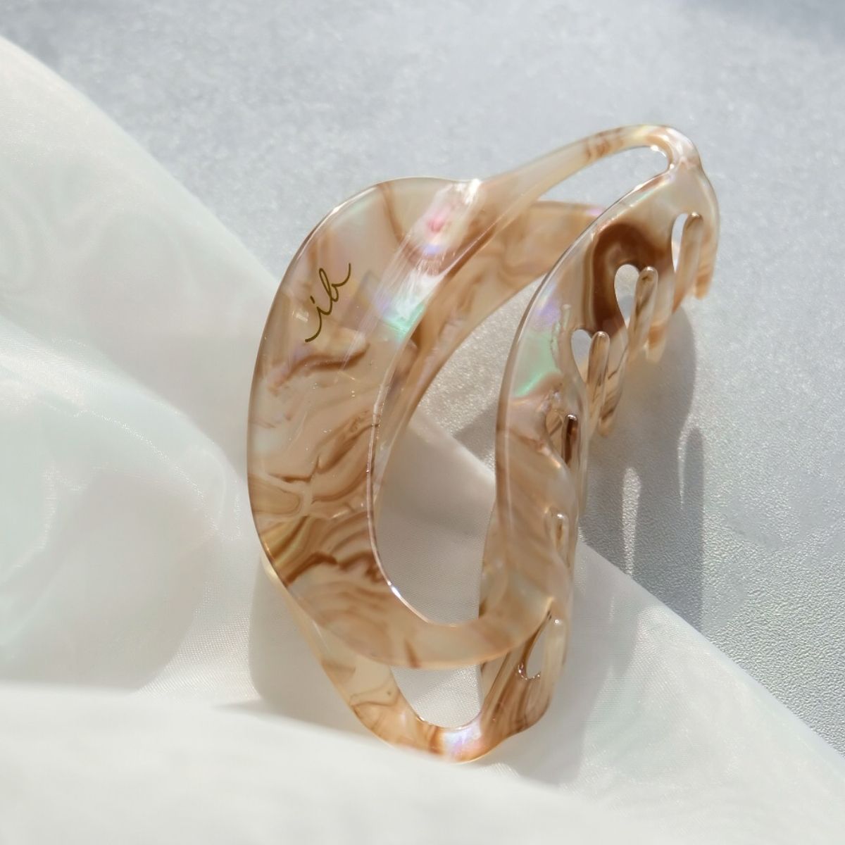 Invisibobble clipstar amber glow