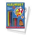 Van Der Doelen Sinterklaas Malset mit Malseiten, Buntstiften und Kreiden