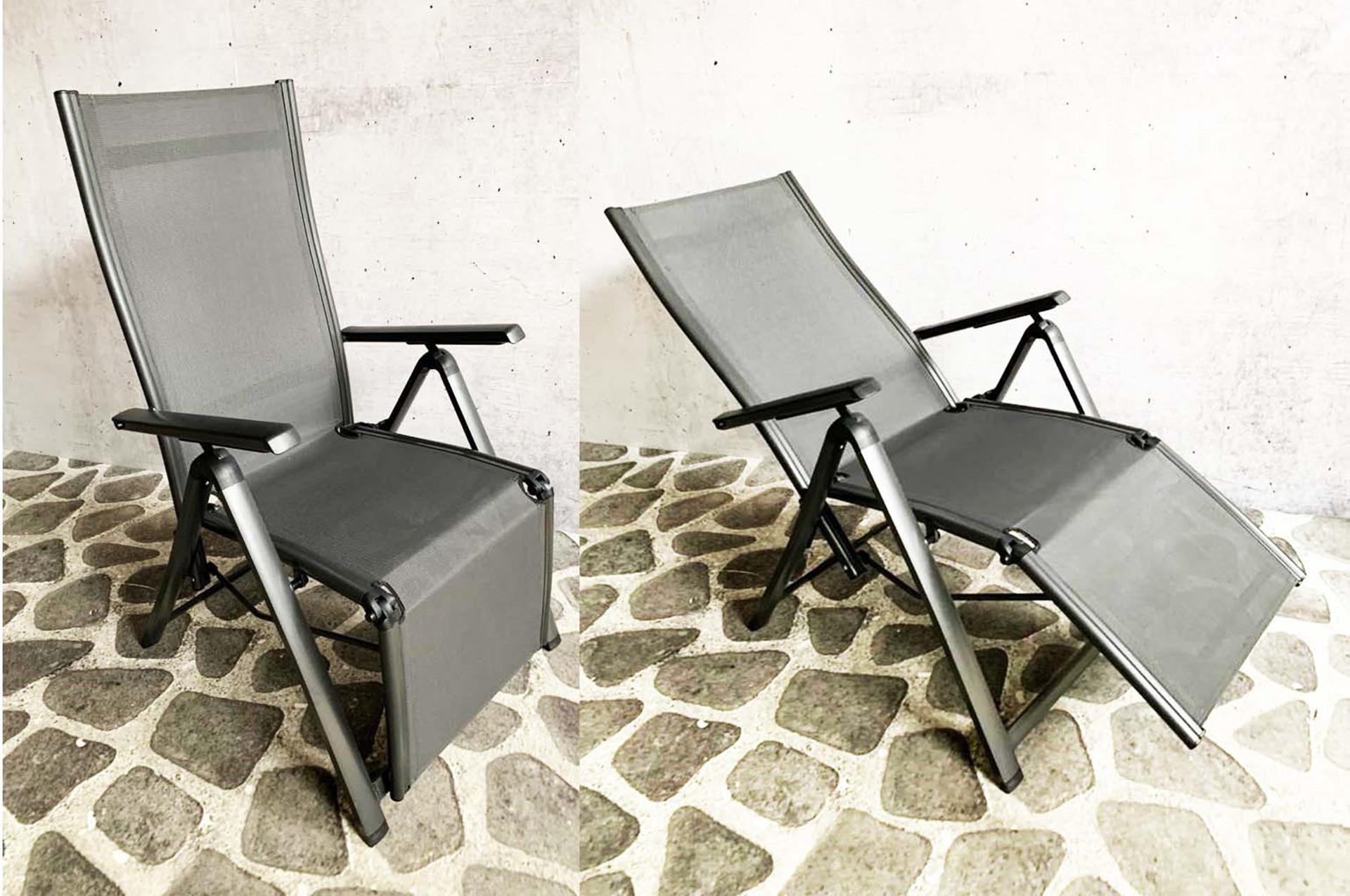 Sens levy relax tuinstoel textileen