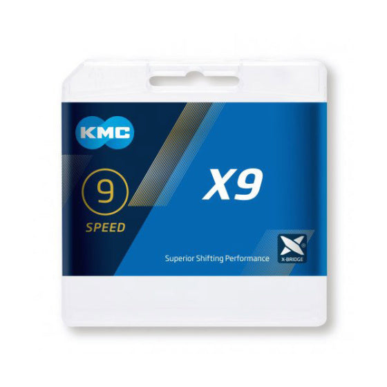 KMC X9 Silver Grey Bike Chain