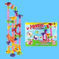 Playgo - Deluxe-Murmelbahn, 80 Teile, inklusive 30 Murmeln