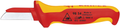 Knipex kabelmes | geïsoleerde meercomponenten-greep | vde-getest | lengte 190 mm | zelfbedieningskaart blister - 98 54 sb