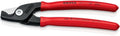 Knipex kabelschaar | lengte 160 mm kunststof mantel | 1 stuk - 95 11 160 - 95 11 160