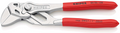 Knipex sleuteltang | 150 mm lengte | tang en schroefsleutel in eén | kunststof bekleed | verchroomd - 86 03 150 sb