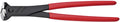 Knipex voorsnijtang zwart geatramenteerd met kunststof bekleed 280 mm - 6801280