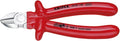 Knipex zijsnijtang verchroomd dompelisolatie, vde-getest 160 mm - 7007160