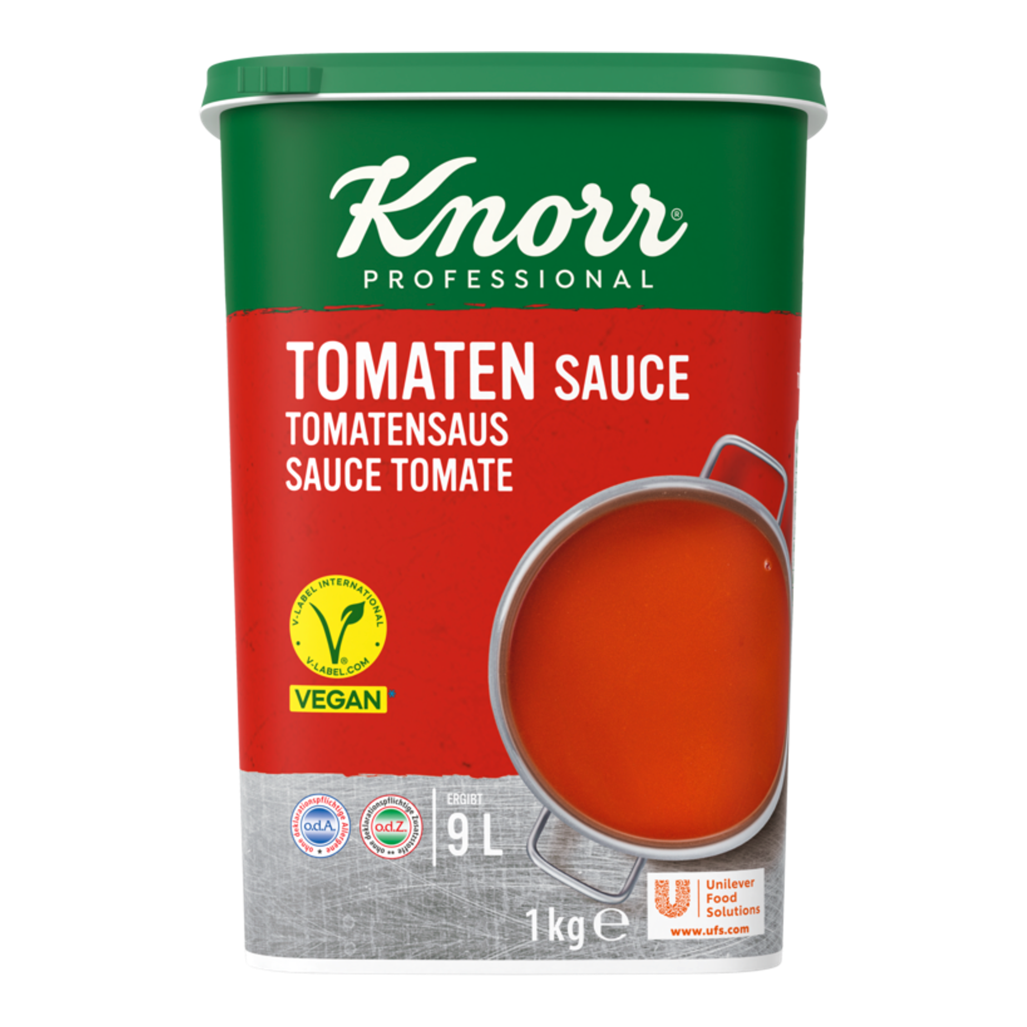 Knorr tomatensaus voor 9 liter (1 kg)