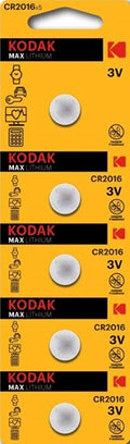 Enzo kodak cr2016 lithium knoopcel batterij blister(5) - 3241055