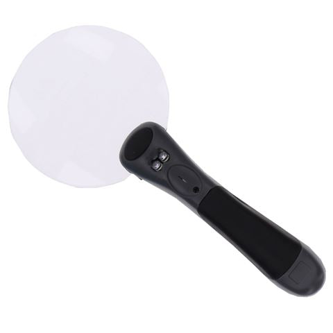 Konus Handlupe Lux-90 2,5x mit LED