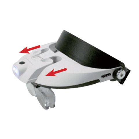 Konus Kopflupe Vuemax-2 mit LED-Beleuchtung