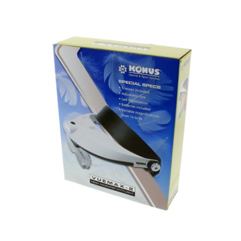 Konus Kopflupe Vuemax-2 mit LED-Beleuchtung