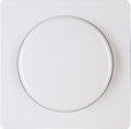 Enzo kopp hk05 arctic wit afdekplaat + knop dimmer - 4621430