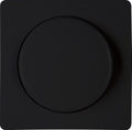 Enzo kopp hk05 mat zwart afdekplaat + knop dimmer - 4621630