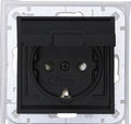 Enzo kopp hk07 antraciet ip44 inbouw stopcontact ra deksel - 4623160