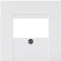 Enzo kopp hk07 pure mat wit afdekplaat usb - 4624070