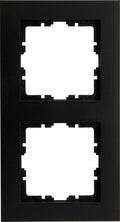 Enzo kopp hk07 pure mat zwart 2 voudig afdekraam - 4624710
