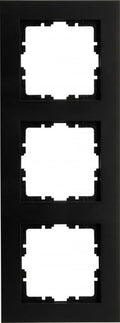 Enzo kopp hk07 pure mat zwart 3 voudig afdekraam - 4624720