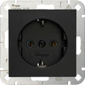 Enzo kopp hk07 pure mat zwart inbouw stopcontact ra - 4624600